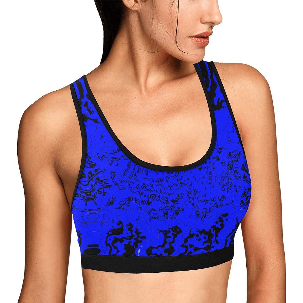 ArtDoggy™ womens sport bra proto | microwave - Image 26