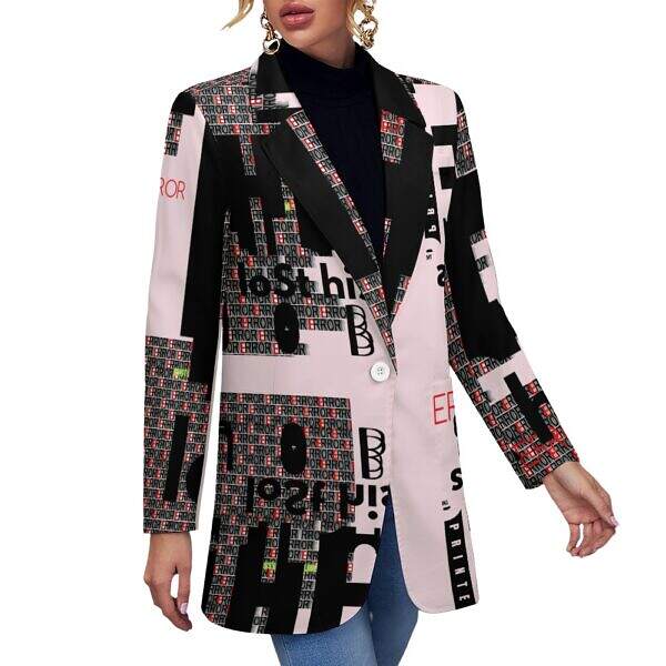 The-Printer-lost-his-Job™ Women's Blazer Jacket | ERROR CODE - Image 31