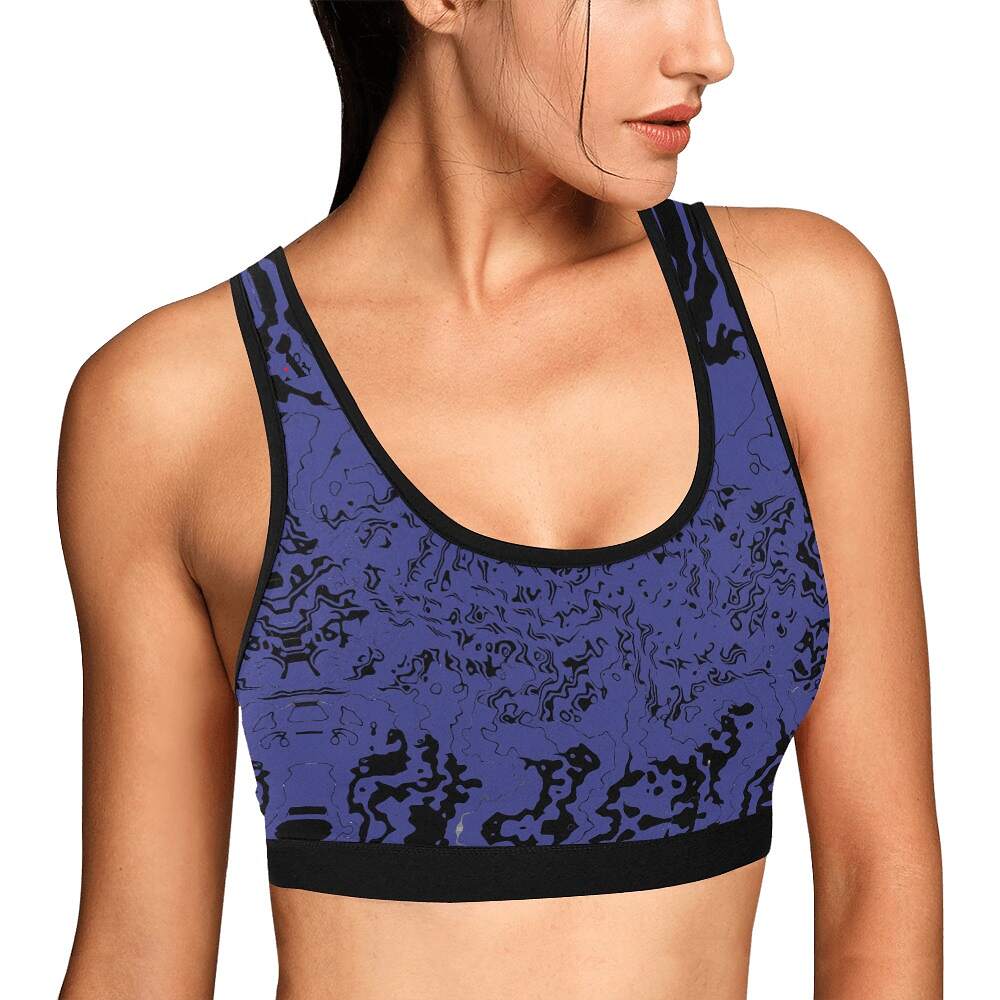 ArtDoggy™ womens sport bra proto | microwave - Image 30