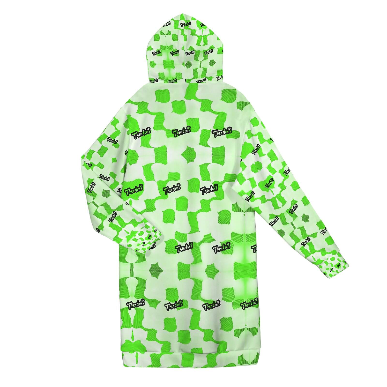 then dont womens long hoodie proto - Image 53
