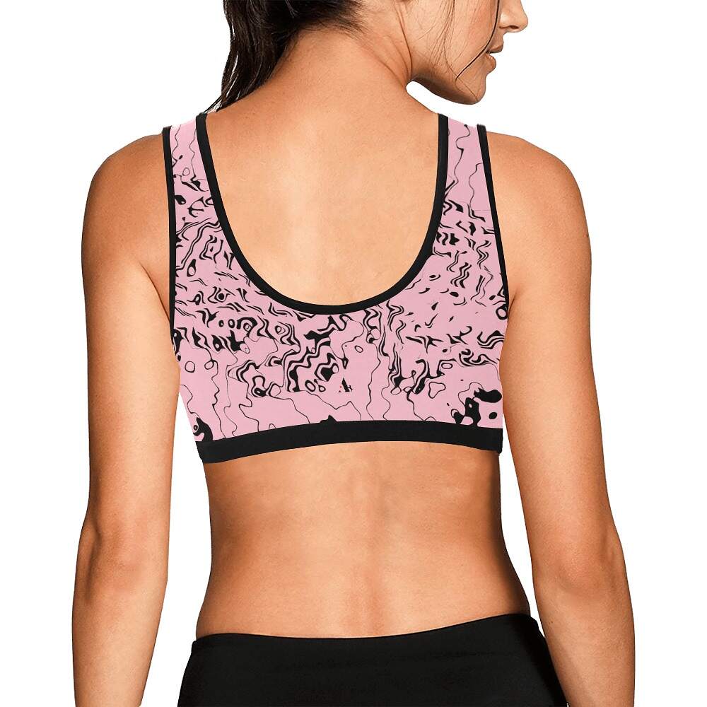 ArtDoggy™ womens sport bra proto | microwave - Image 8
