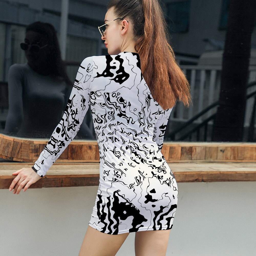artdoggy womens proto long sleeve mini - Image 2