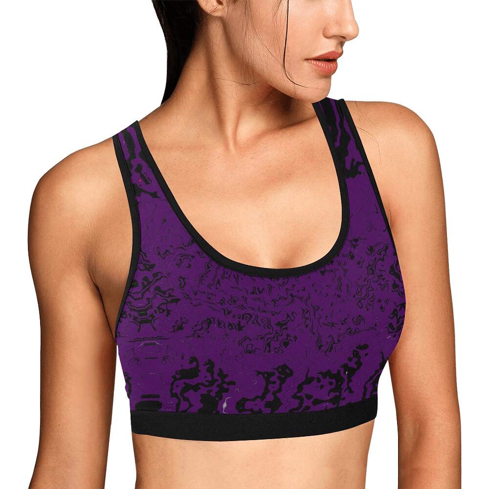 ArtDoggy™ womens sport bra proto | microwave - Image 14