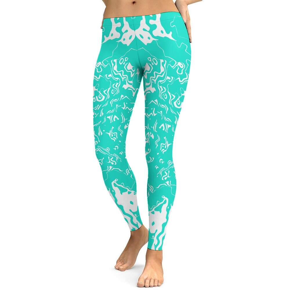 ArtDoggy™ proto microwave white ladies fitness pants - Image 70