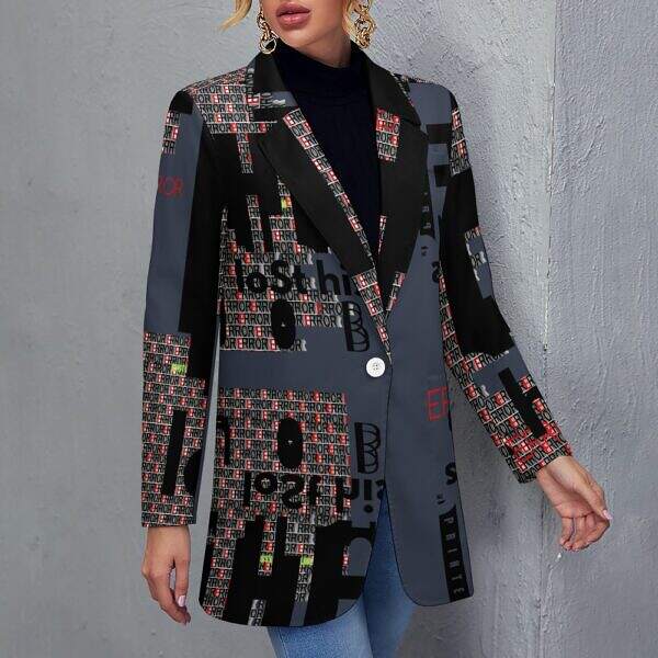 The-Printer-lost-his-Job™ Women's Blazer Jacket | ERROR CODE - Image 54
