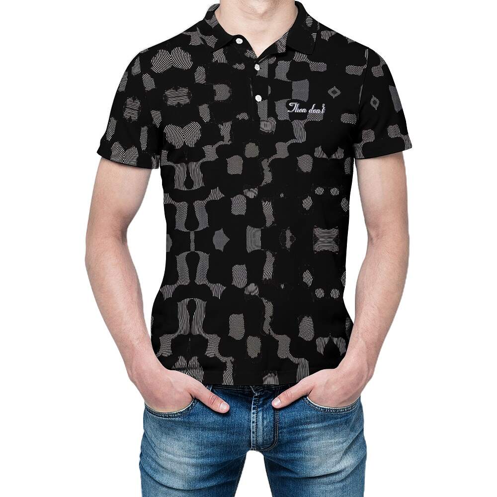 Then don't™ Men's Polo | Scrape