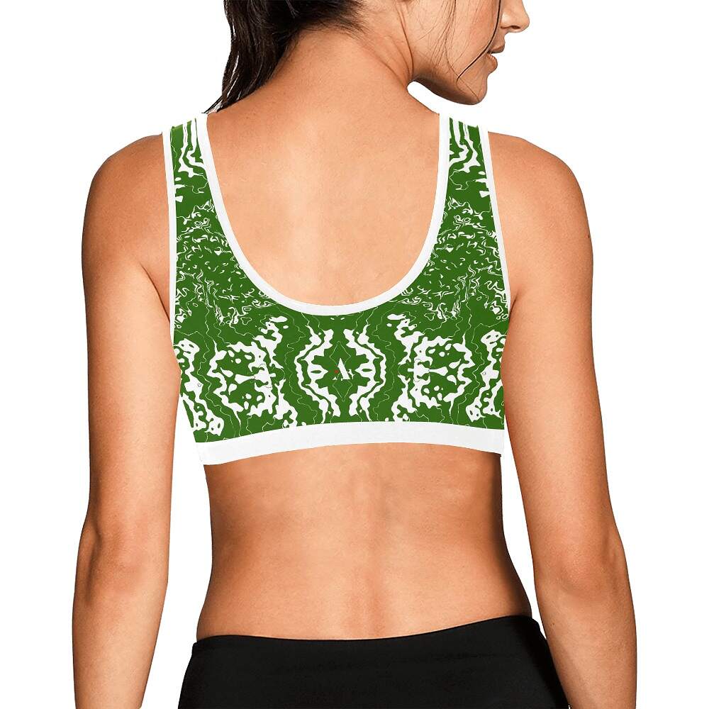 ArtDoggy™ sports bra womens white microwave - Image 20