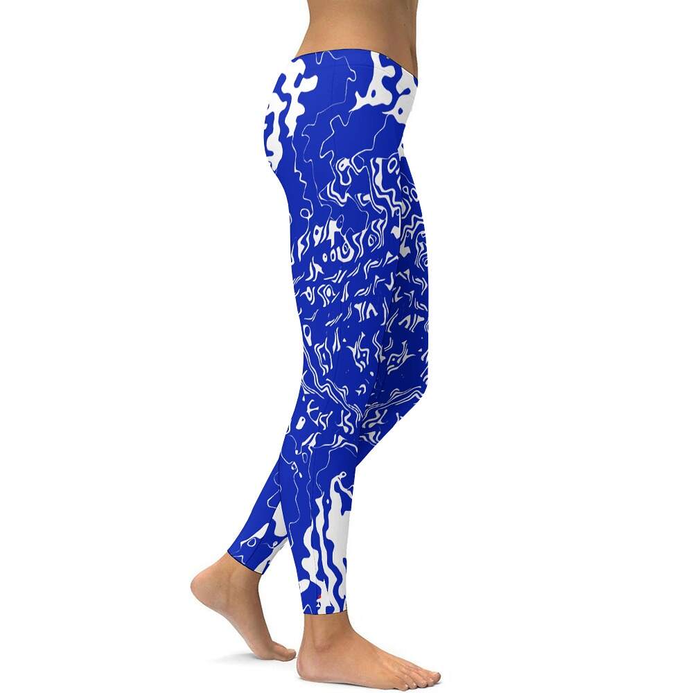 ArtDoggy™ proto microwave white ladies fitness pants - Image 52