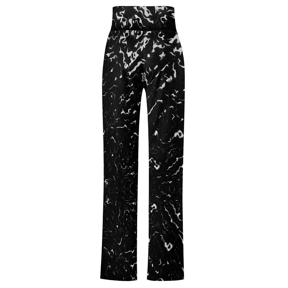 ArtDoggy™ Women's Yoga Pants | Ripple in black