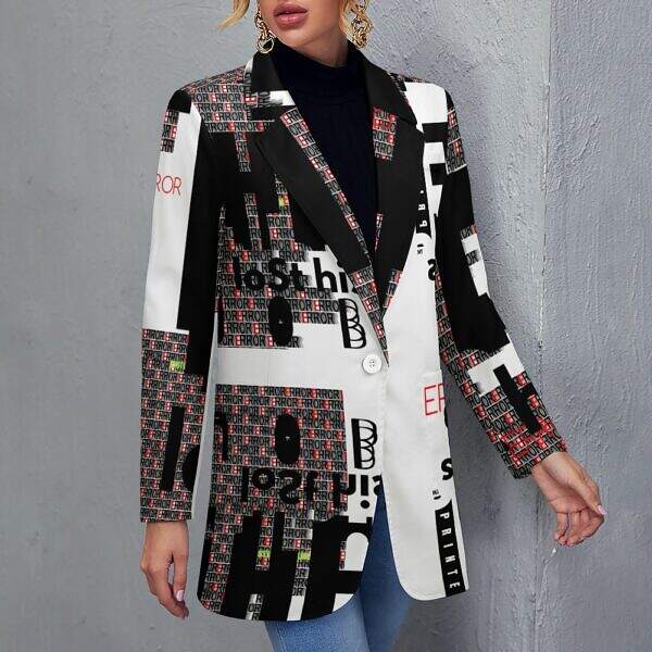 The-Printer-lost-his-Job™ Women's Blazer Jacket | ERROR CODE - Image 12