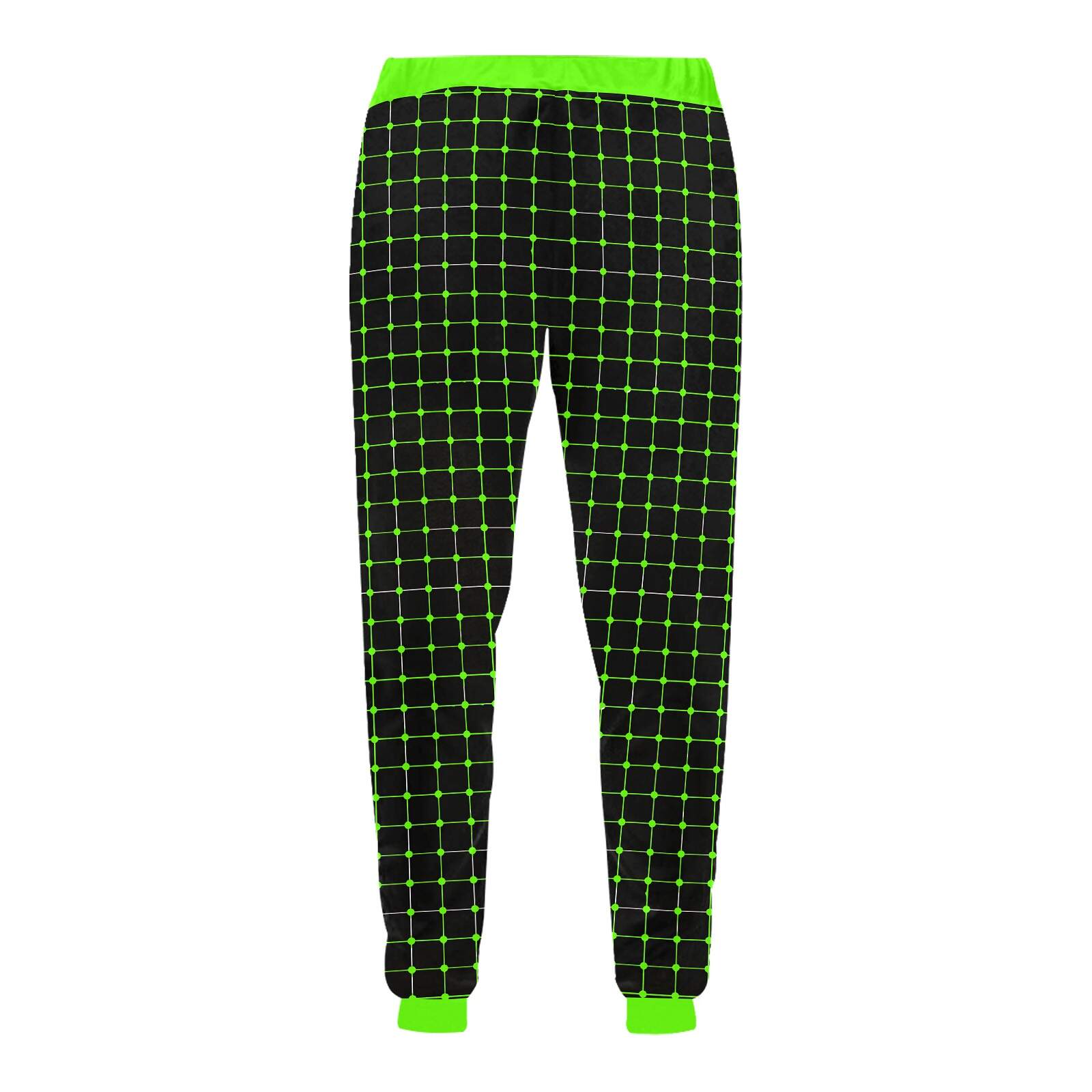 ArtDoggy™ Men's Jogger Pants | Connect in bright green