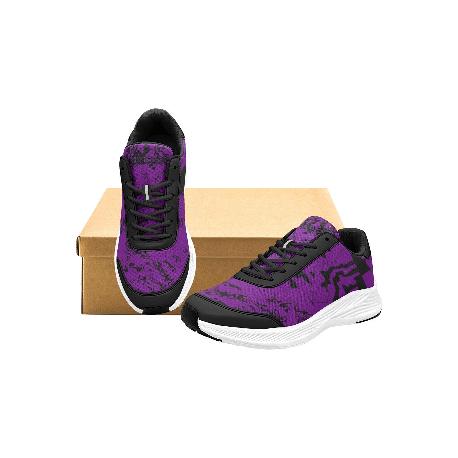 ArtDoggy™ Women's Performance Shoes | Black Microwaves - Image 30