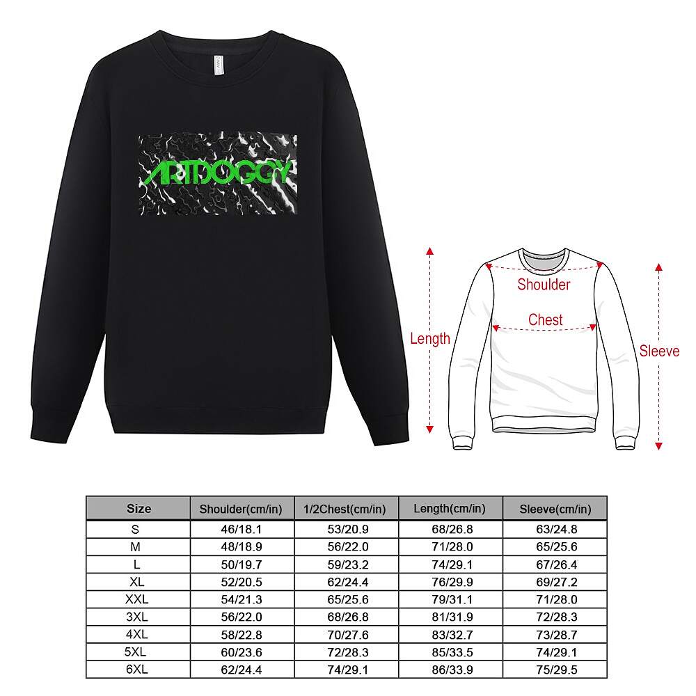 ArtDoggy™ Men's Fleece Long Sleeve | Buried - Image 19