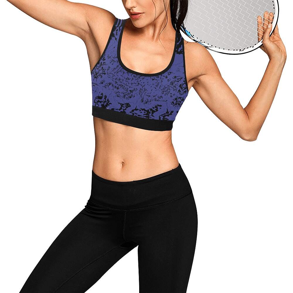 ArtDoggy™ womens sport bra proto | microwave - Image 31