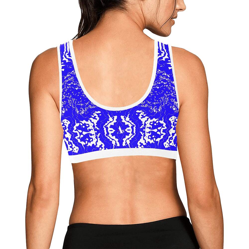 ArtDoggy™ sports bra womens white microwave - Image 40