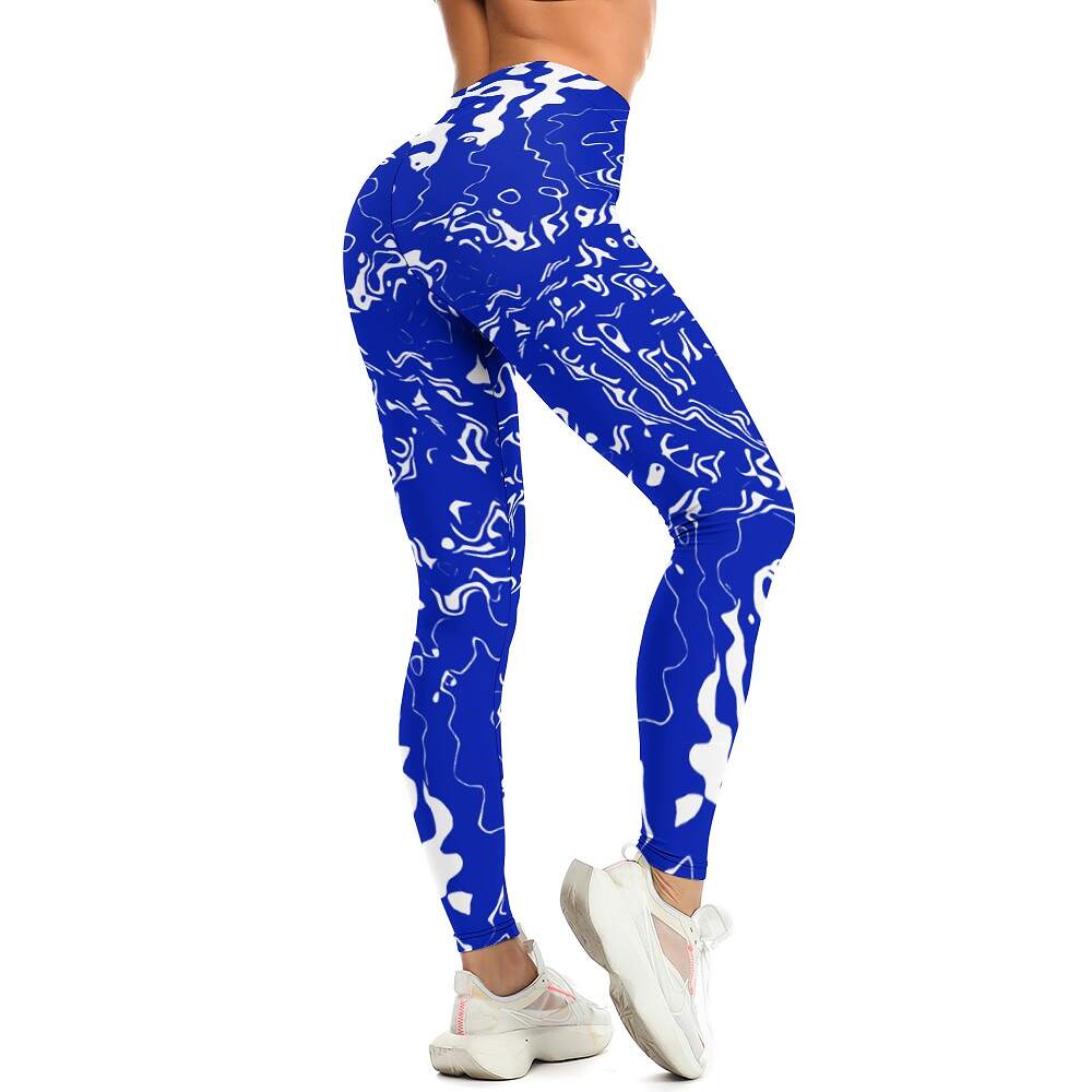 ArtDoggy™ proto microwave white ladies fitness pants - Image 50