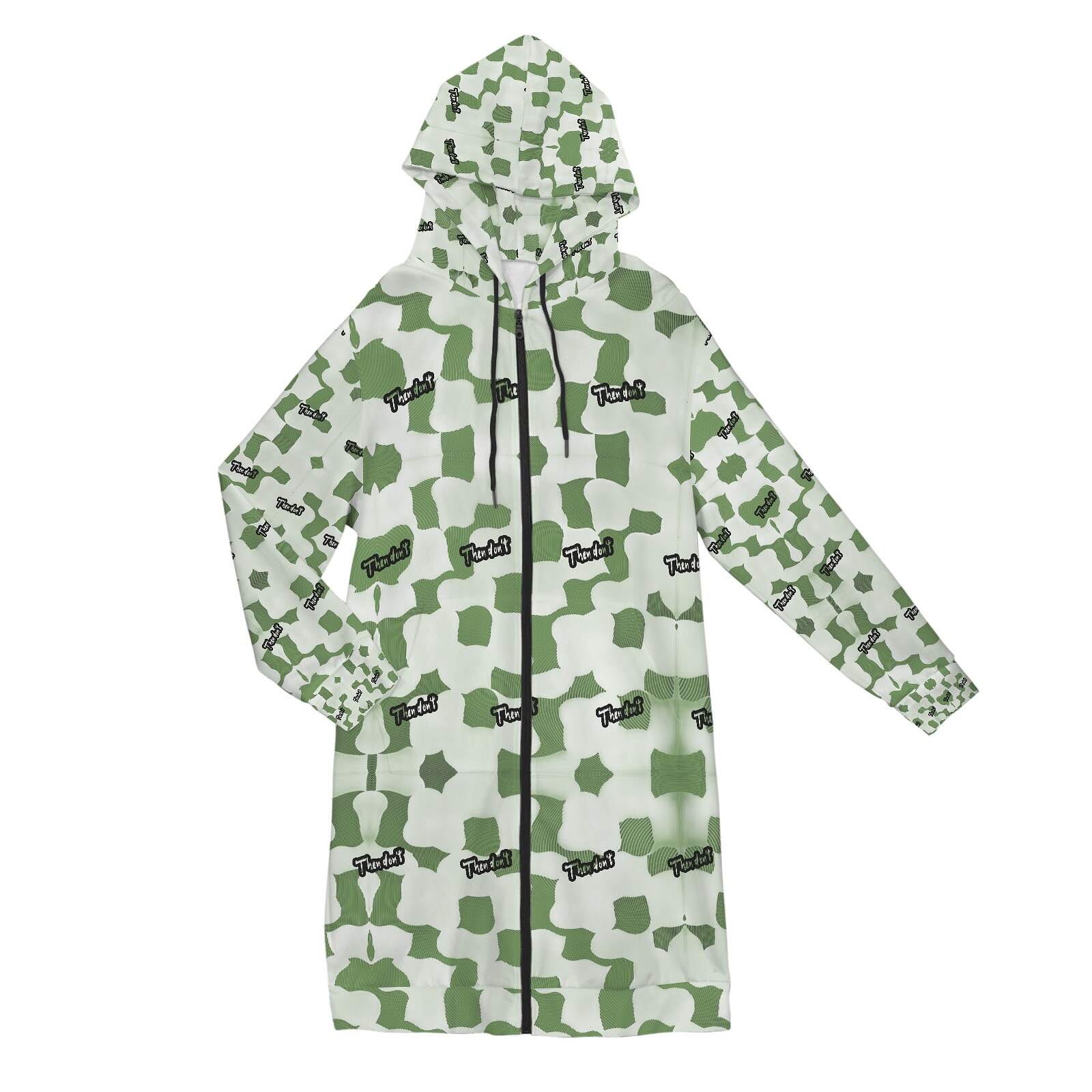 then dont womens long hoodie proto - Image 4