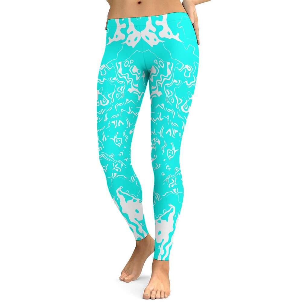 ArtDoggy™ proto microwave white ladies fitness pants - Image 78