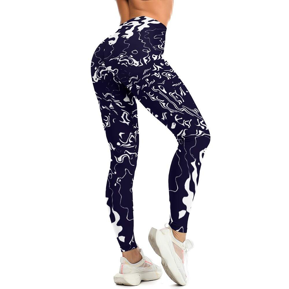 ArtDoggy™ proto microwave white ladies fitness pants - Image 42