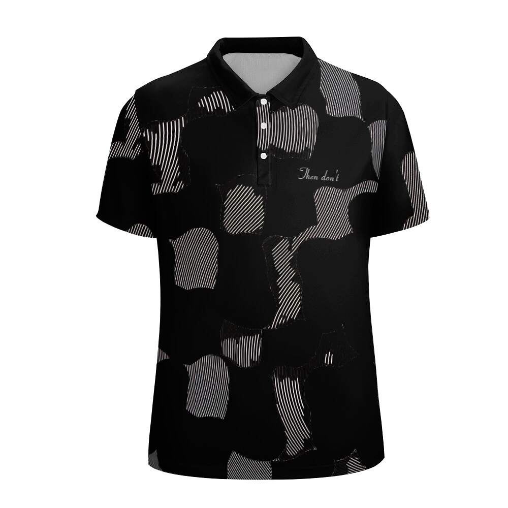 Then don't™ Men's Polo | Scrape