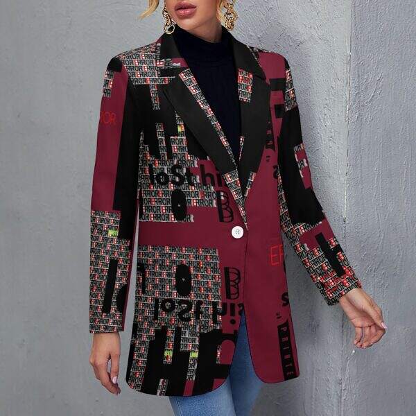The-Printer-lost-his-Job™ Women's Blazer Jacket | ERROR CODE - Image 42
