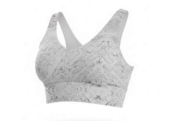 ArtDoggy™ Women’s Textured Sports Bra | Ripple